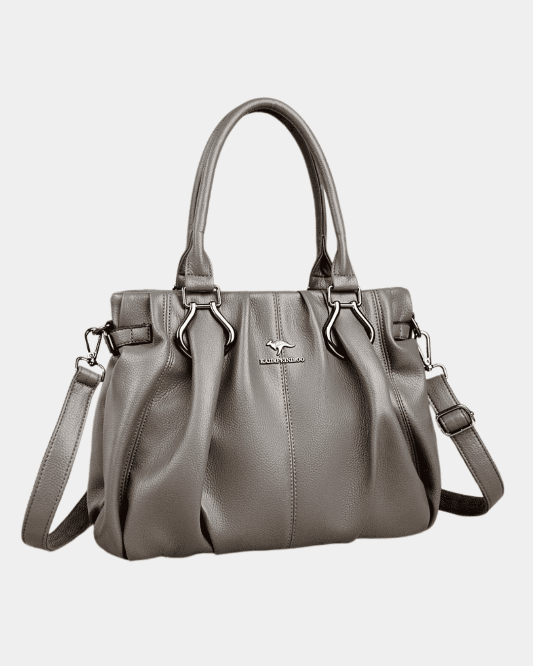 Bolsa Aline elegante em couro