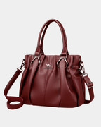 Bolsa Aline elegante em couro