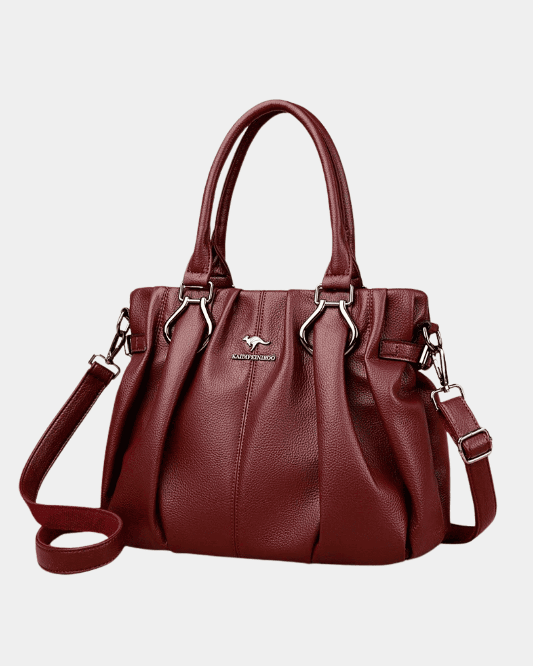 Bolsa Aline elegante em couro