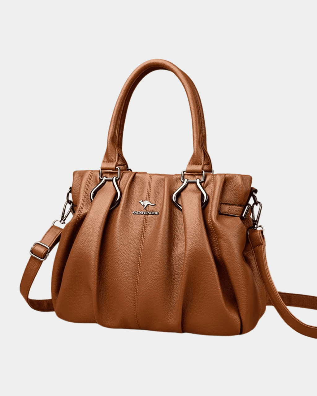 Bolsa Aline elegante em couro