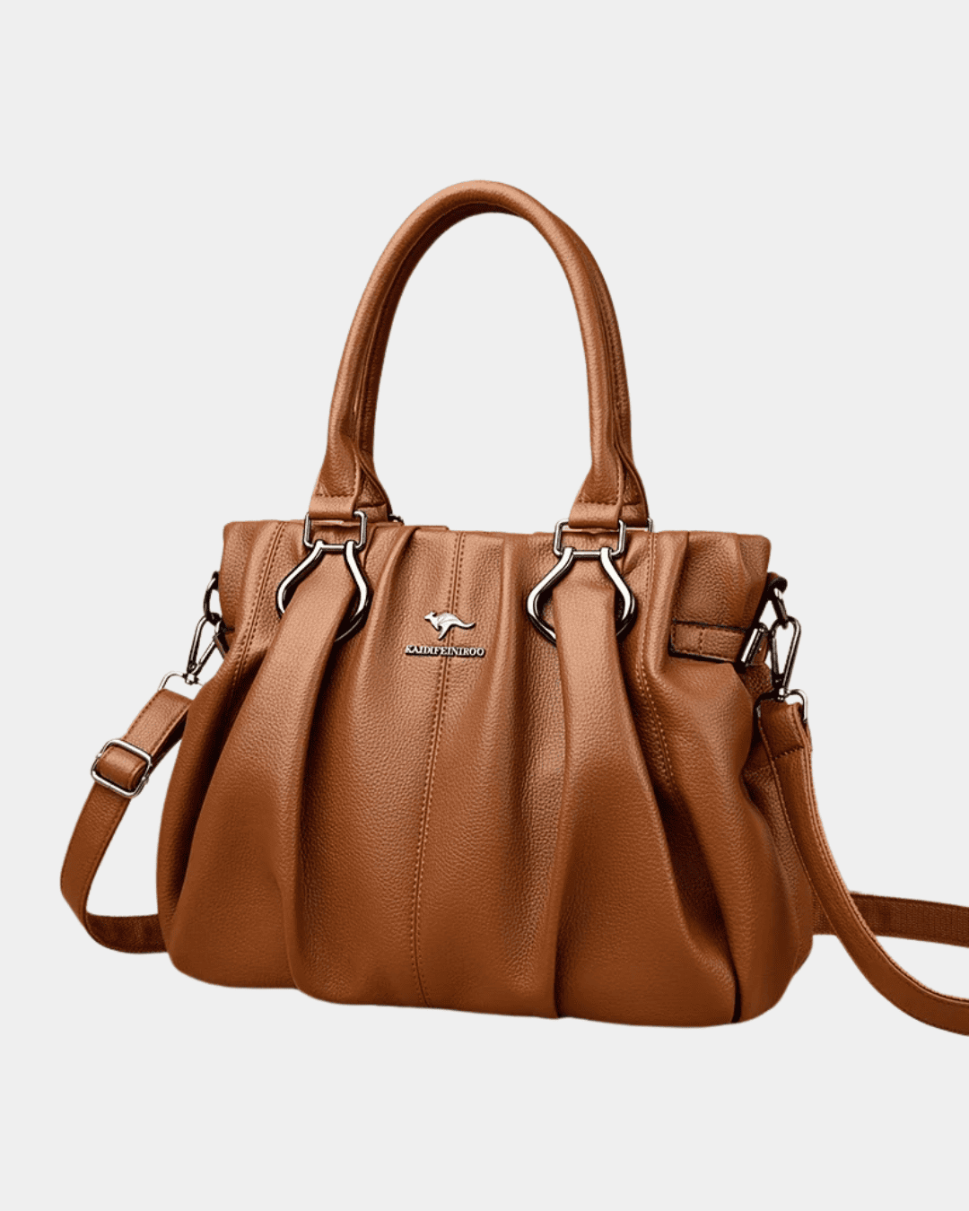 Bolsa Aline elegante em couro