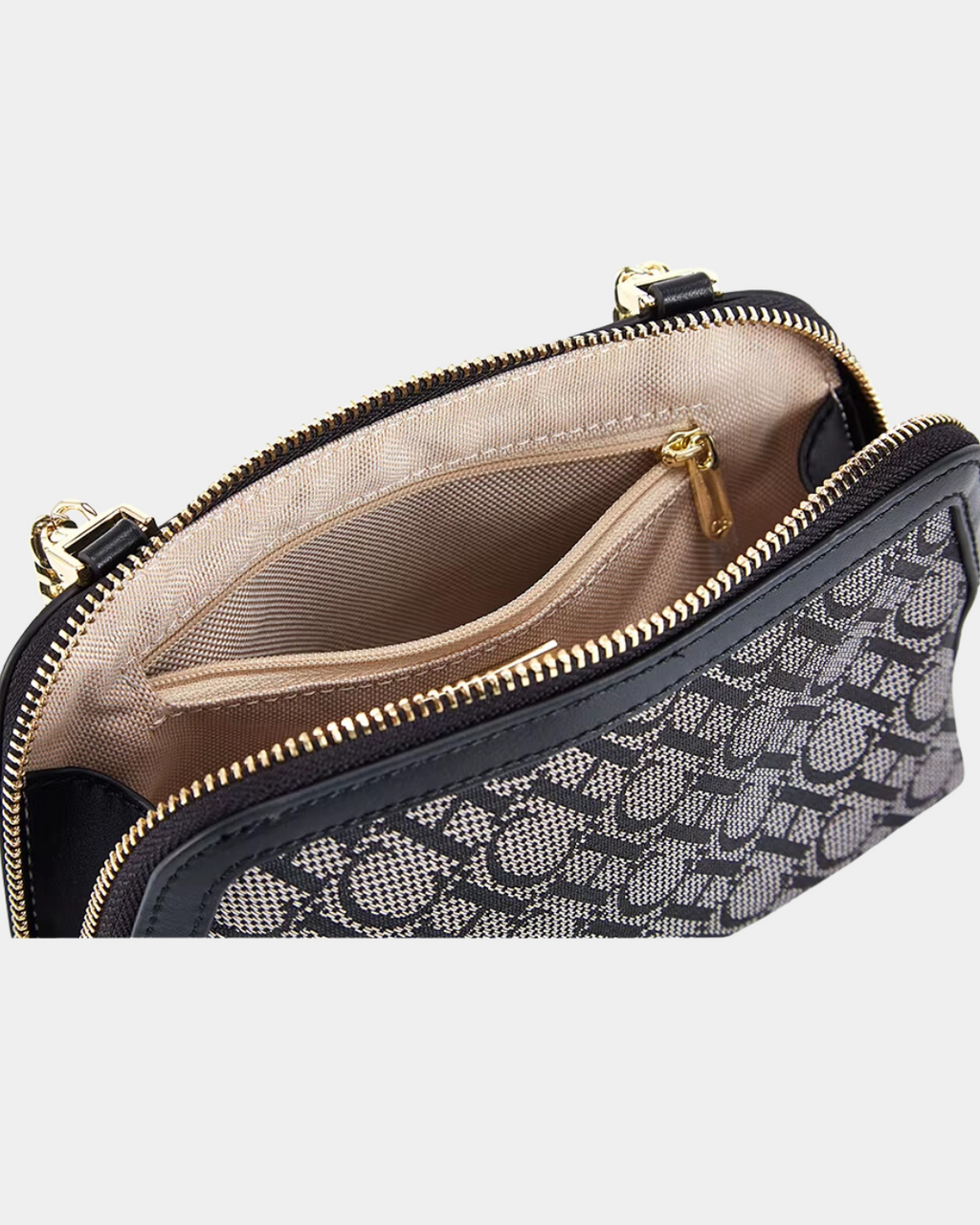 Bolsa de couro Tália com alça de corrente