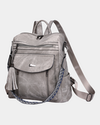 Mochila Sandy Vintage Couro, Nova Coleção 2026
