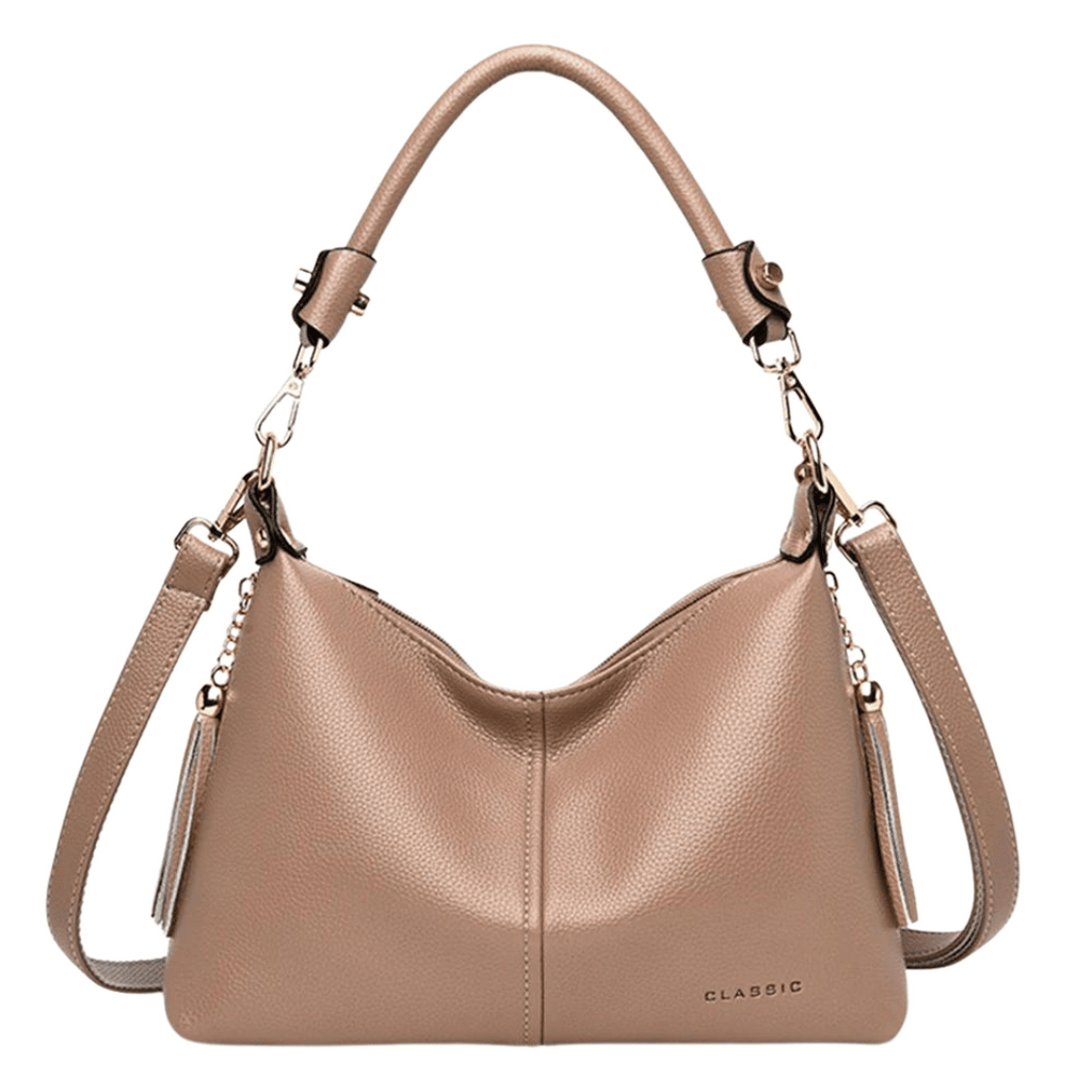 Bolsa tote de couro Dona
