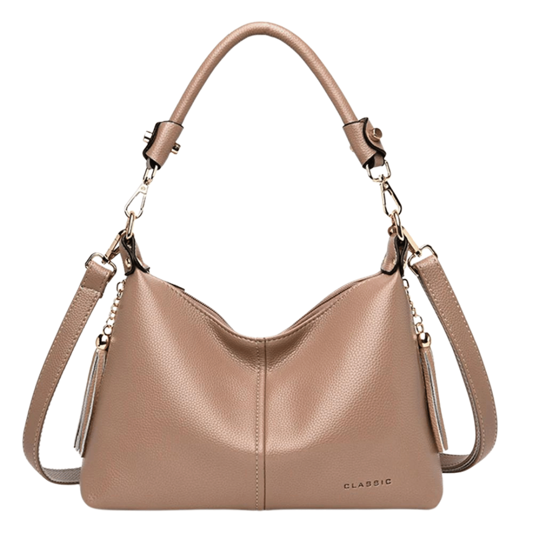 Bolsa tote de couro Dona