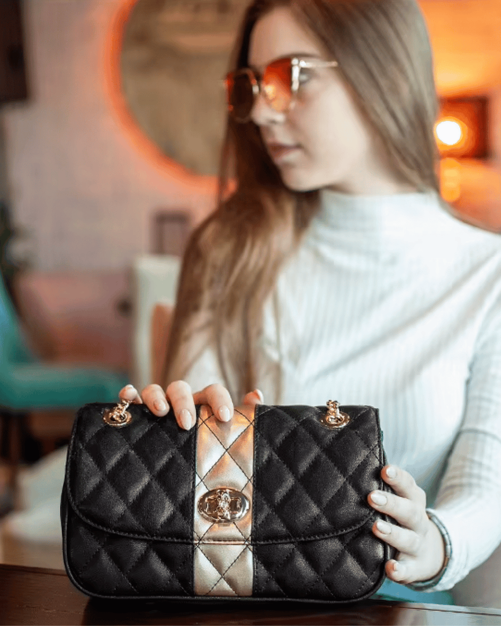 Bolsa Transversal Royale Noir