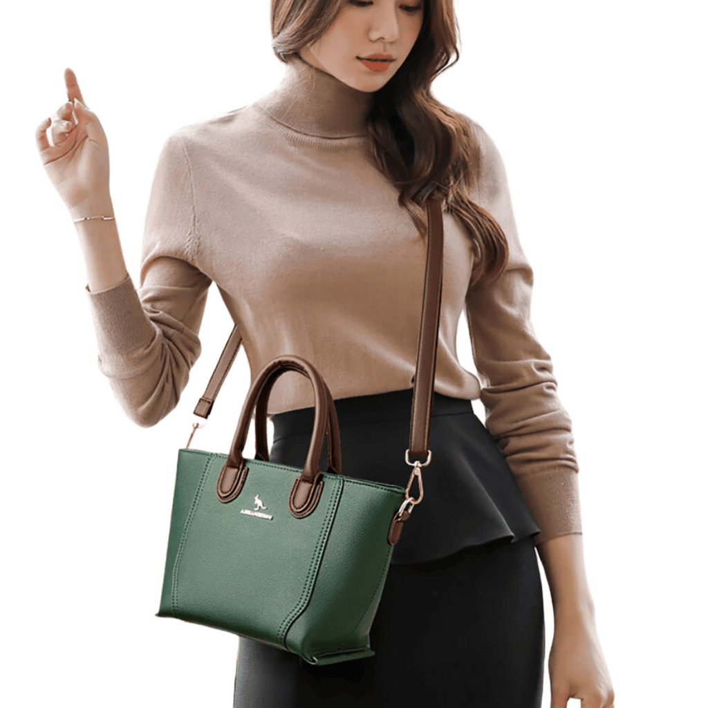Bolsa Sany de couro moderno