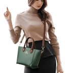 Bolsa Sany de couro moderno