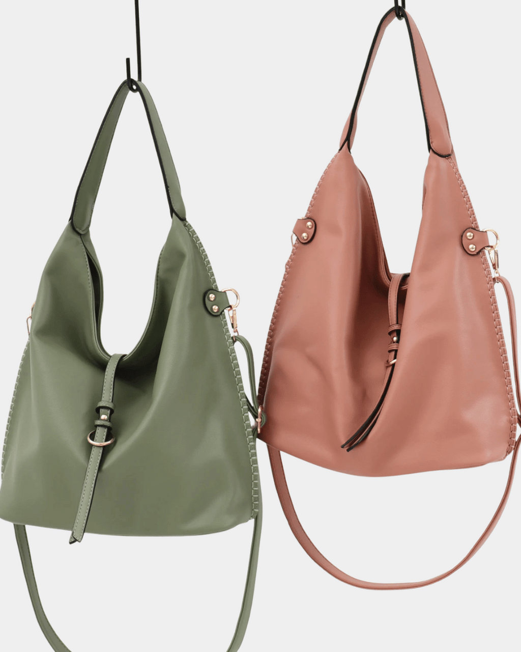 Bolsa Emma em couro legítim