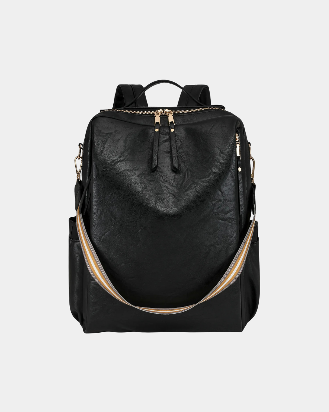 Mochila Estefani em couro modelo novo 2026