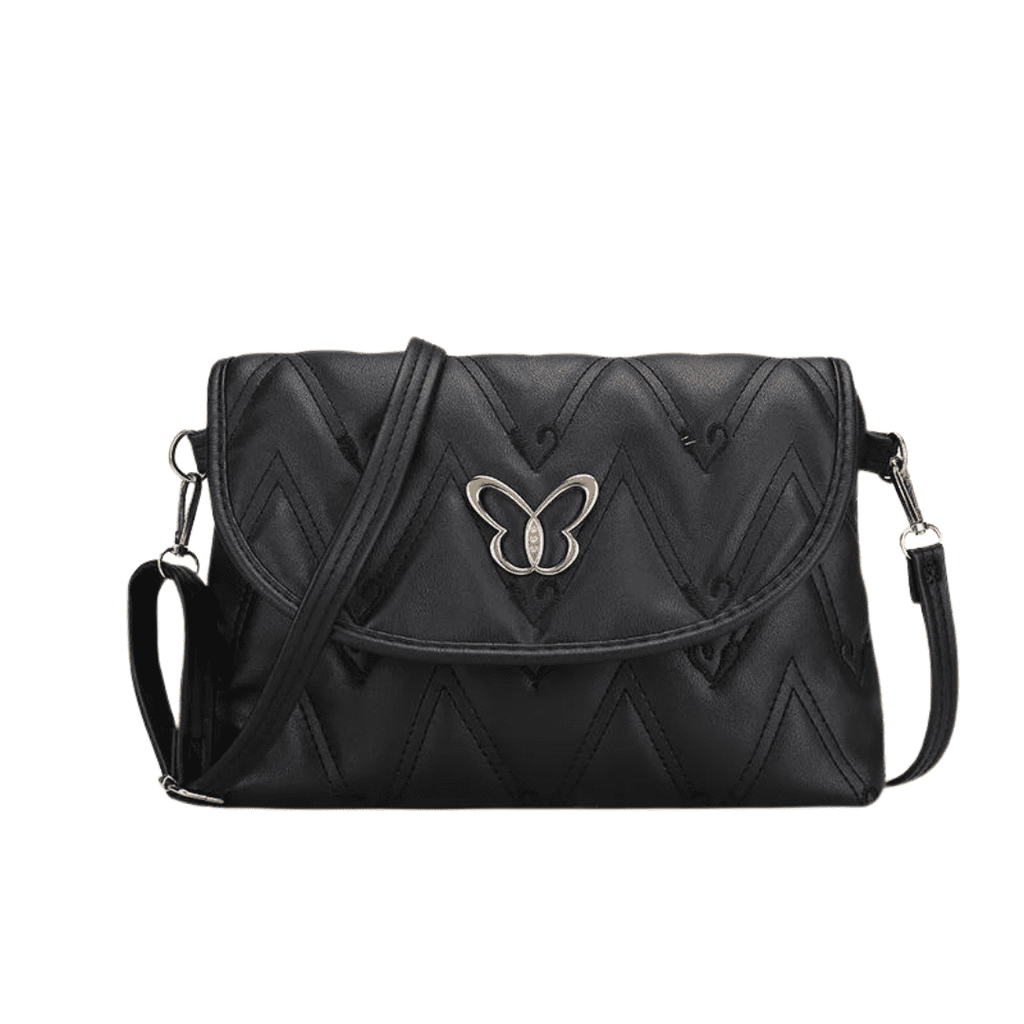 Bolsa acolchoada de couro Helen