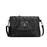 Bolsa acolchoada de couro Helen