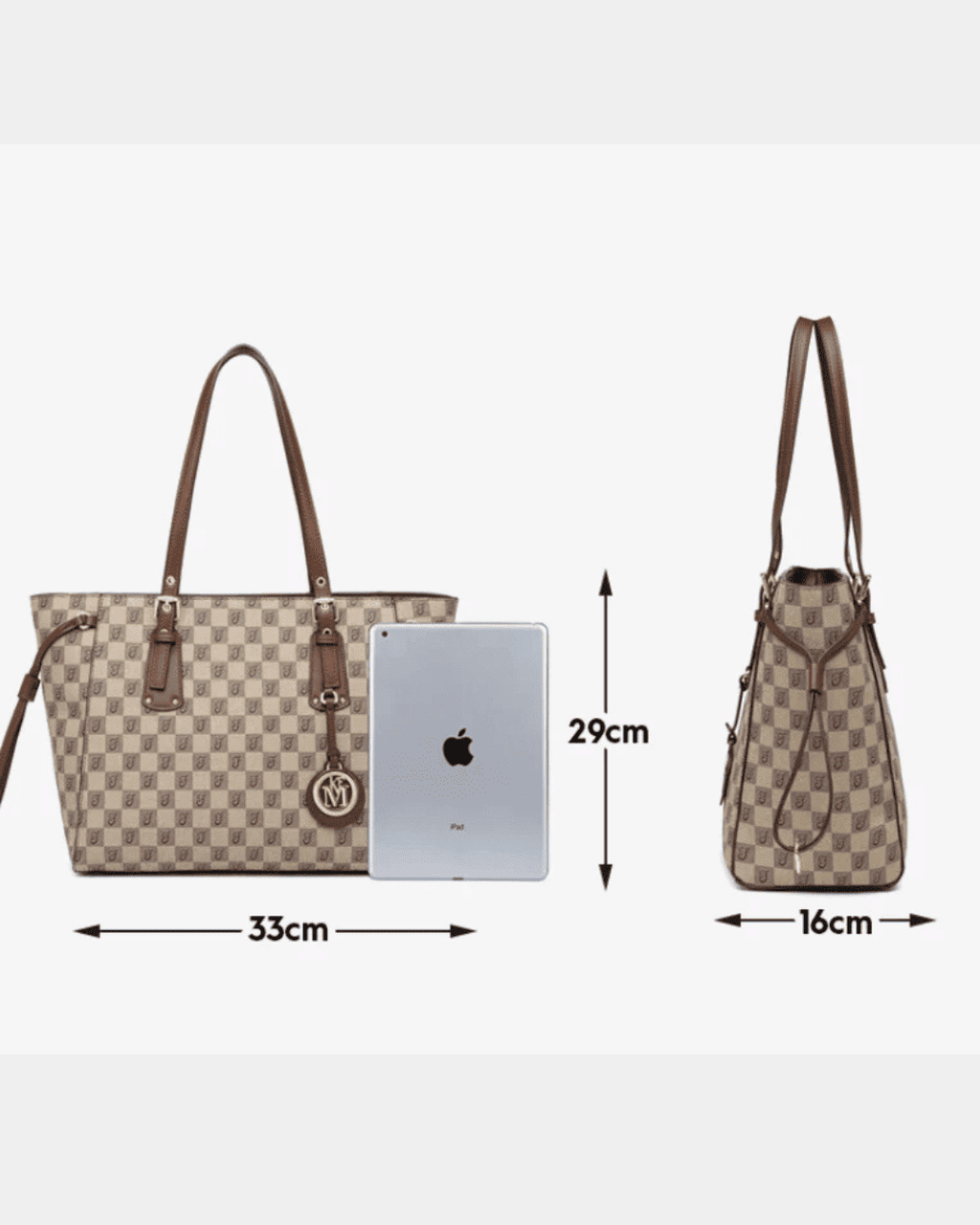 Bolsa Louise Retro em couro premium