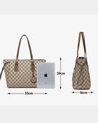 Bolsa Louise Retro em couro premium