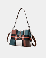 Bolsa Tote Alice em couro estampado
