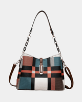 Bolsa Tote Alice em couro estampado