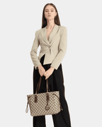Bolsa Louise Retro em couro premium