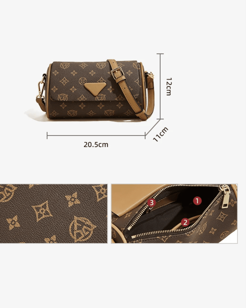 Bolsa Transversal Verona Luxe