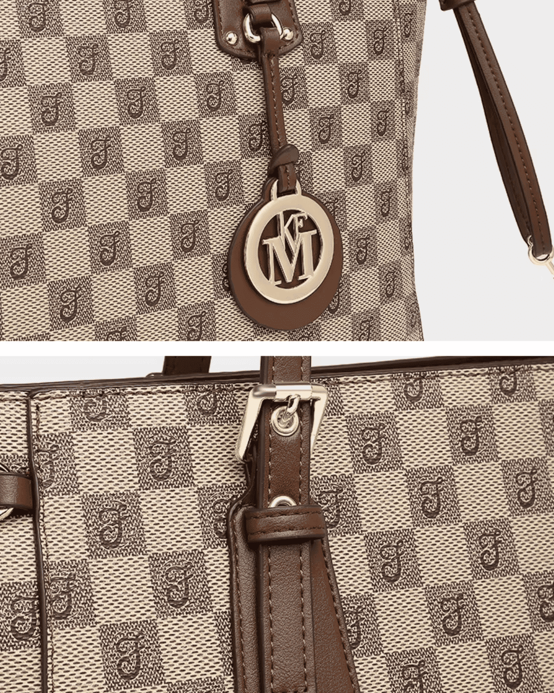 Bolsa Louise Retro em couro premium