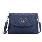 Bolsa acolchoada de couro Helen