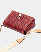 Bolsa tiracolo clássica em couro