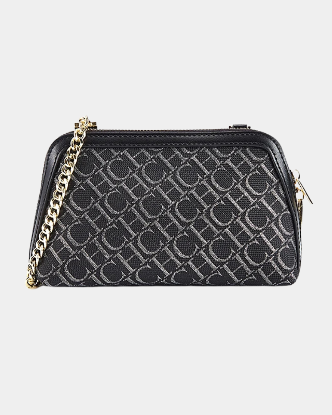 Bolsa de couro Tália com alça de corrente