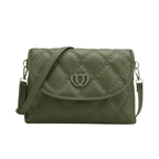 Bolsa acolchoada de couro Helen