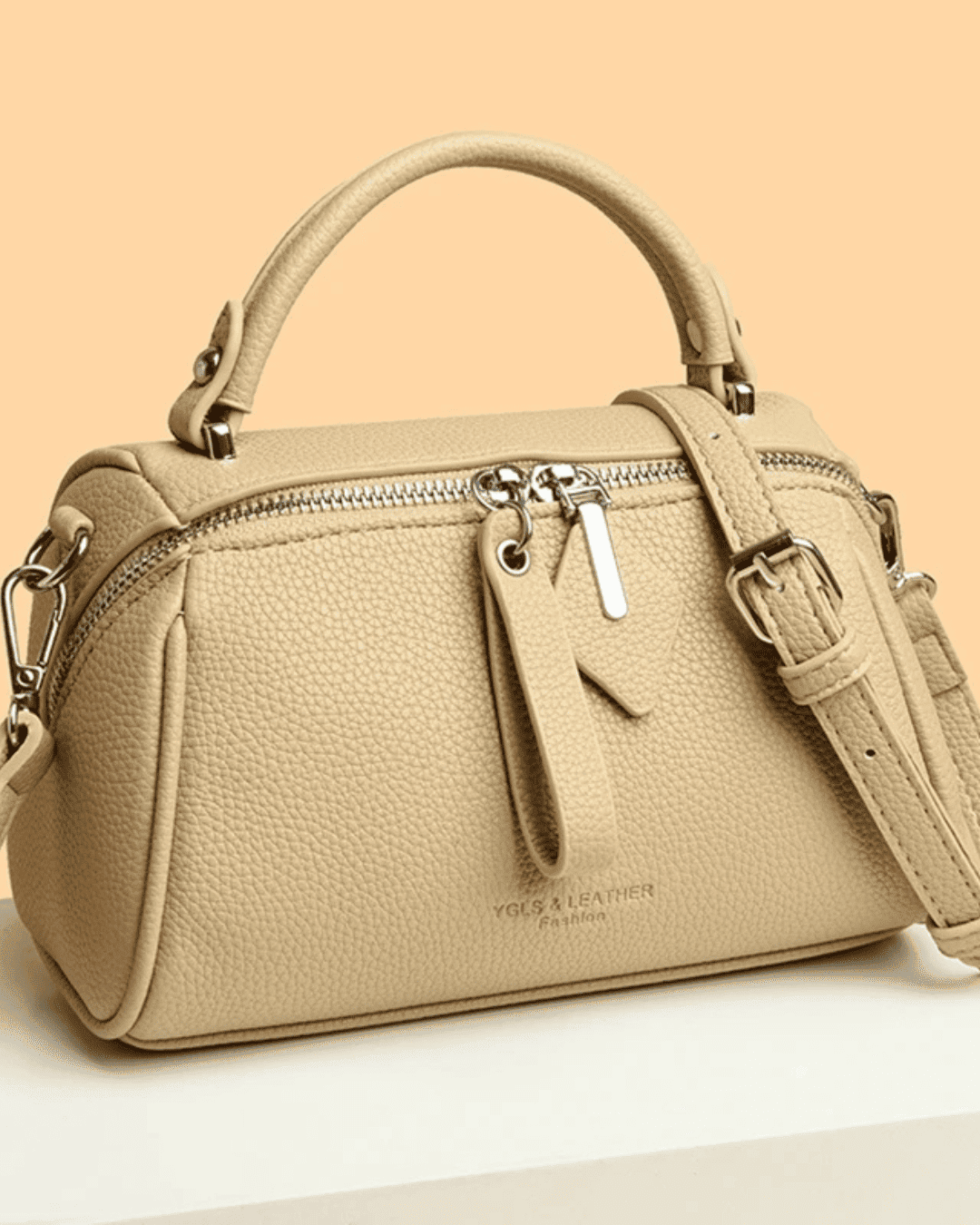 Bolsa Boston com alça transversal