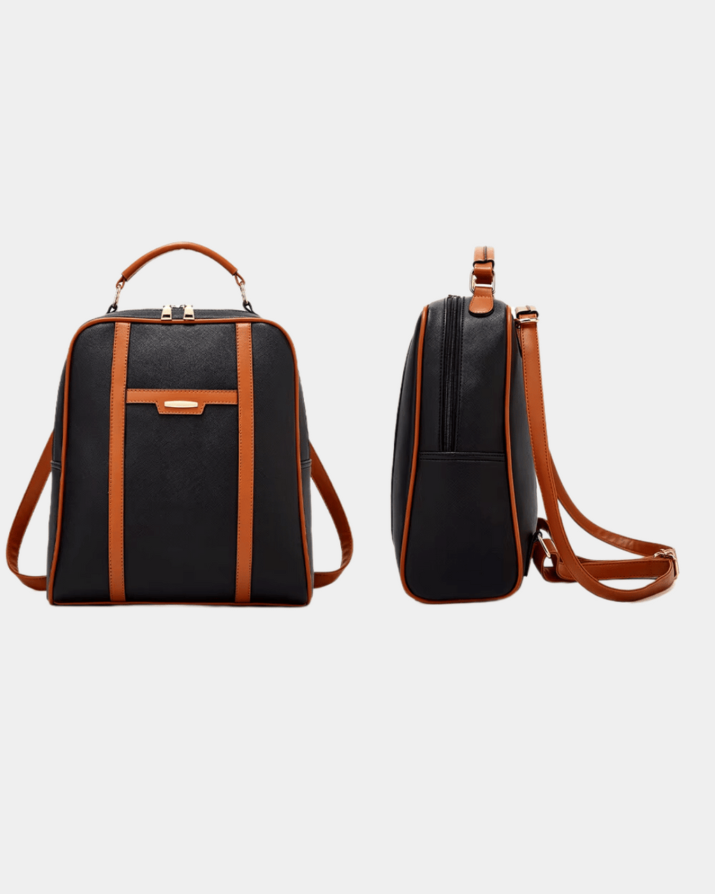Kit de bolsa de couro de 3 peça