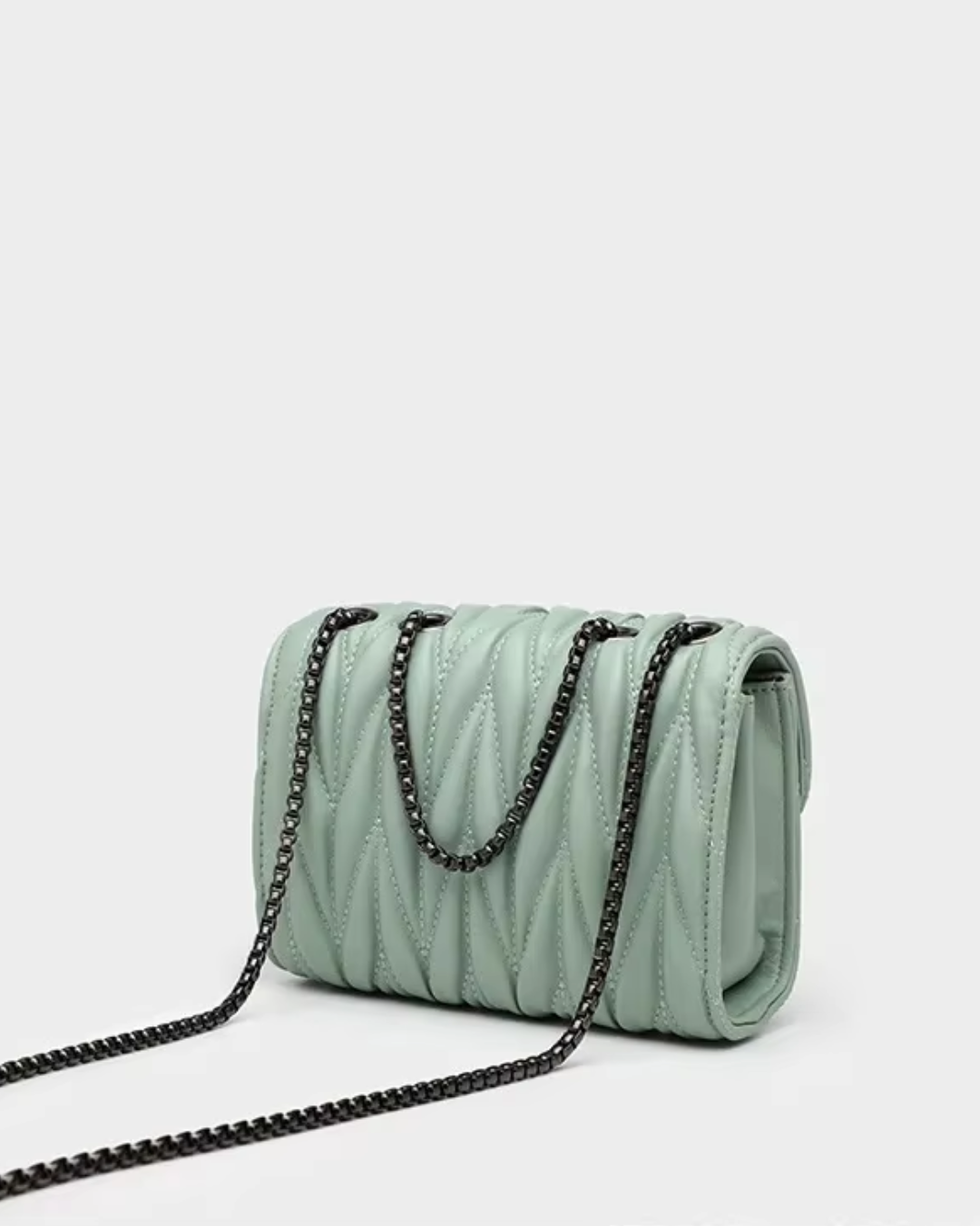Bolsa Hot em couro acolchoado
