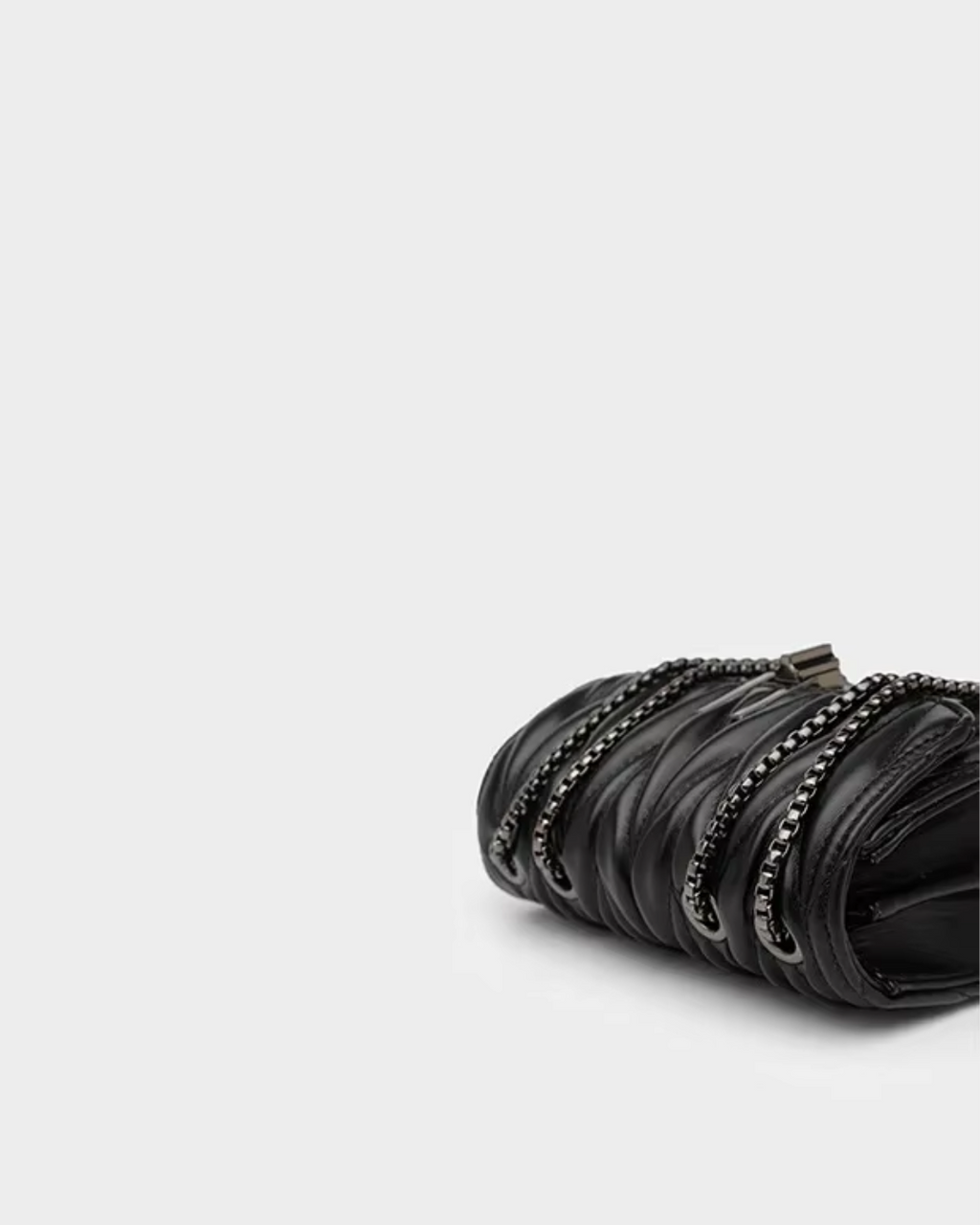 Bolsa Hot em couro acolchoado