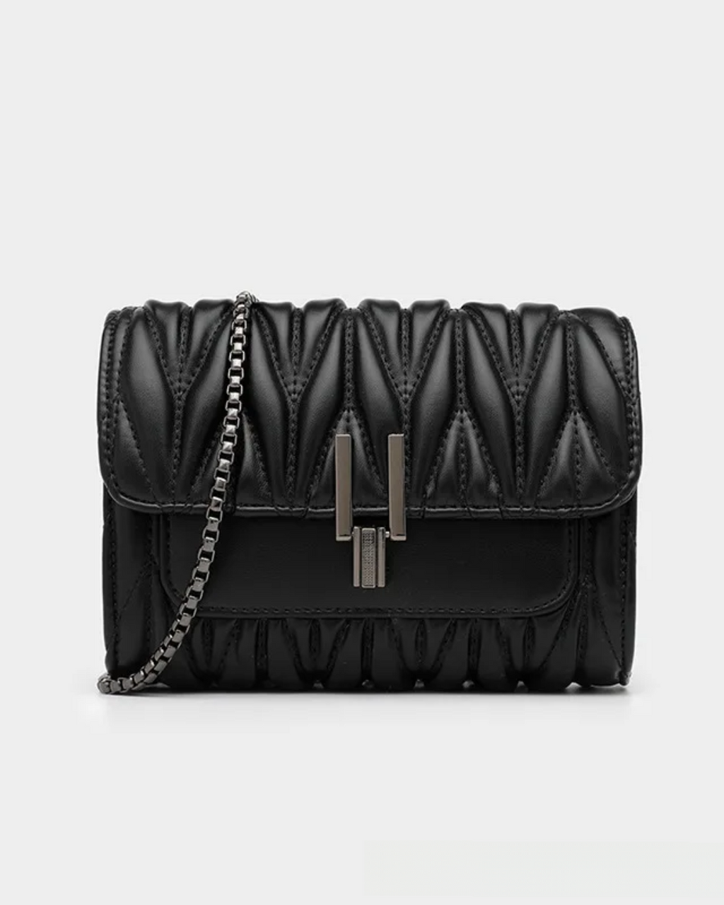 Bolsa Hot em couro acolchoado