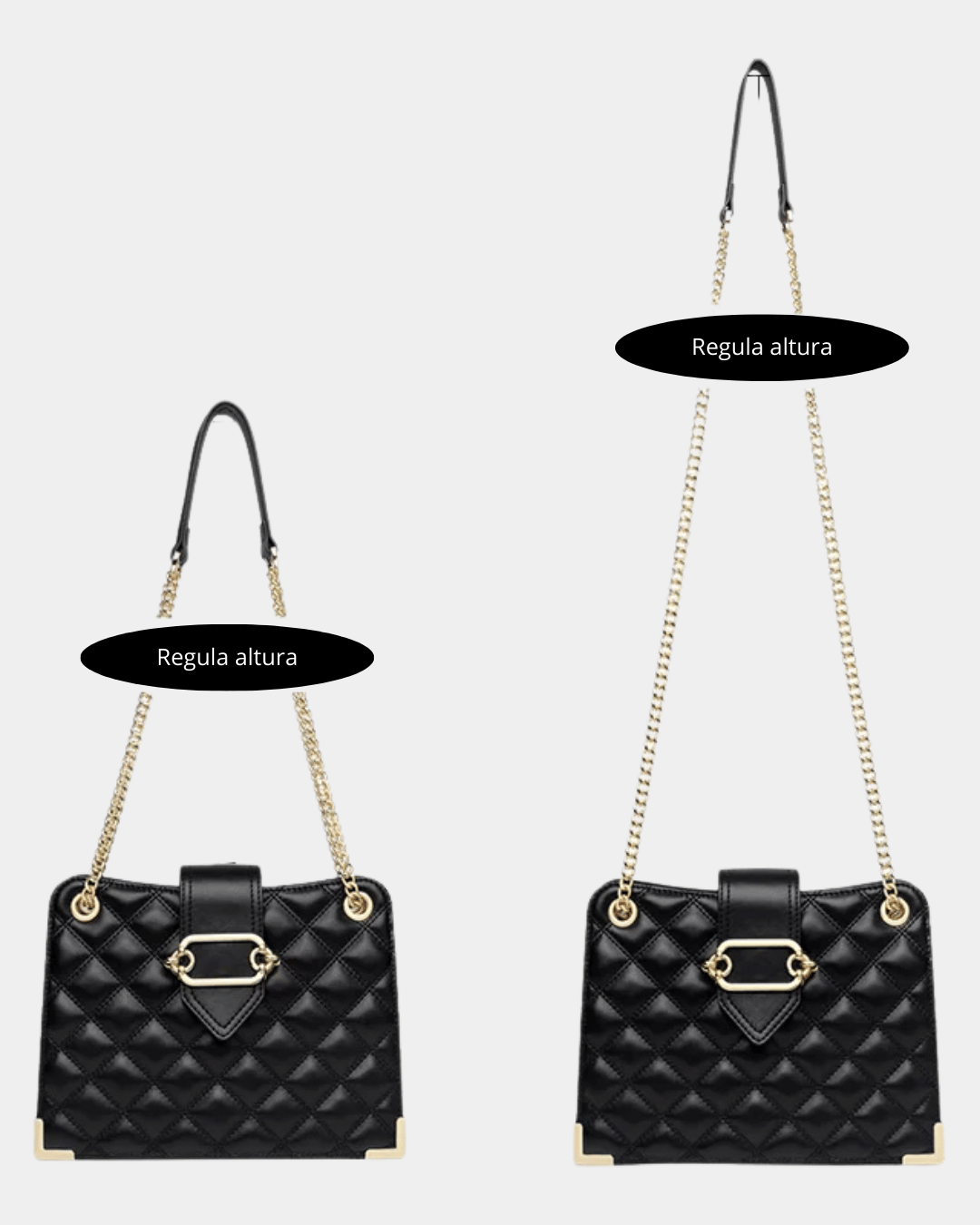 Bolsa Foxer clássica em couro