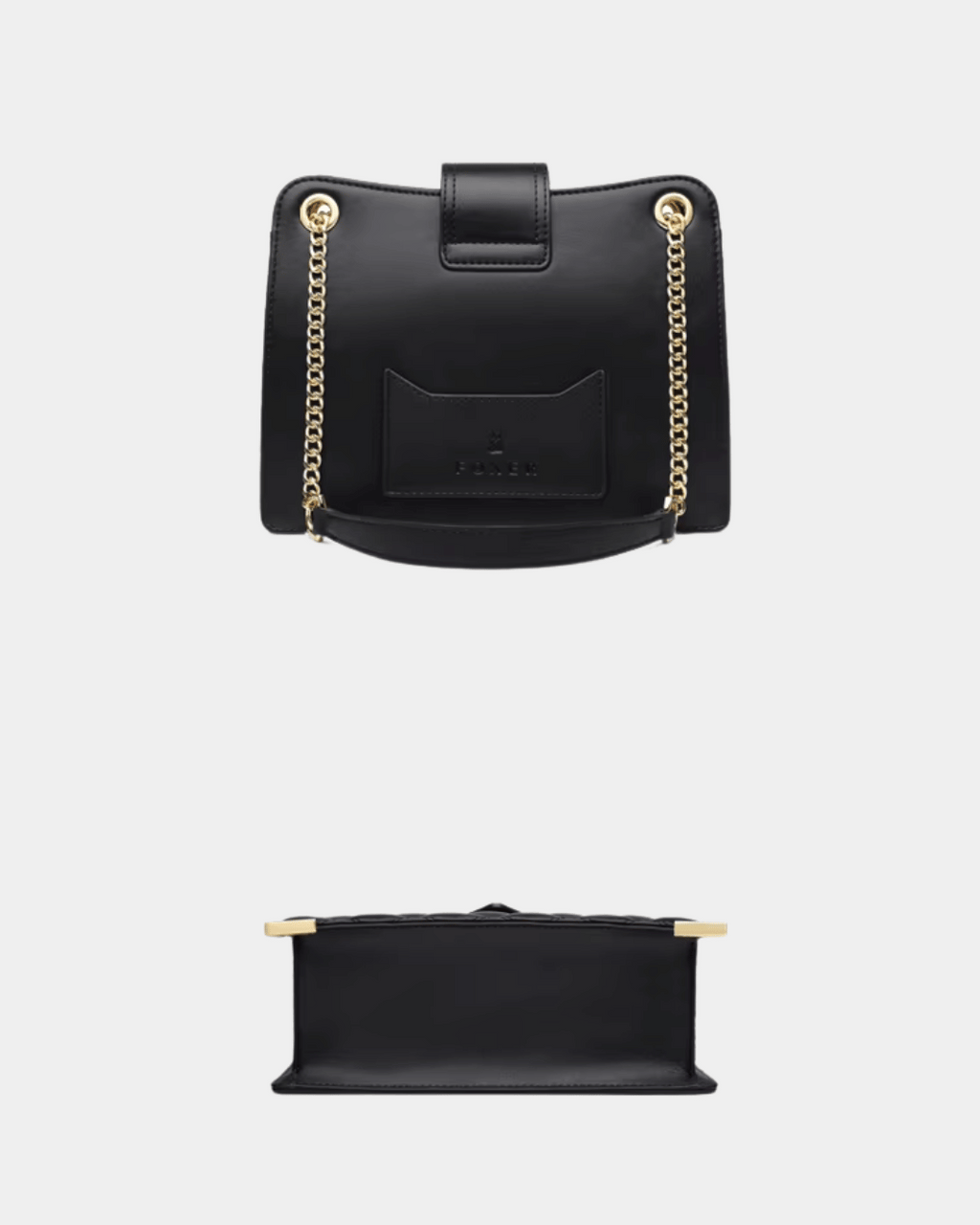 Bolsa Foxer clássica em couro