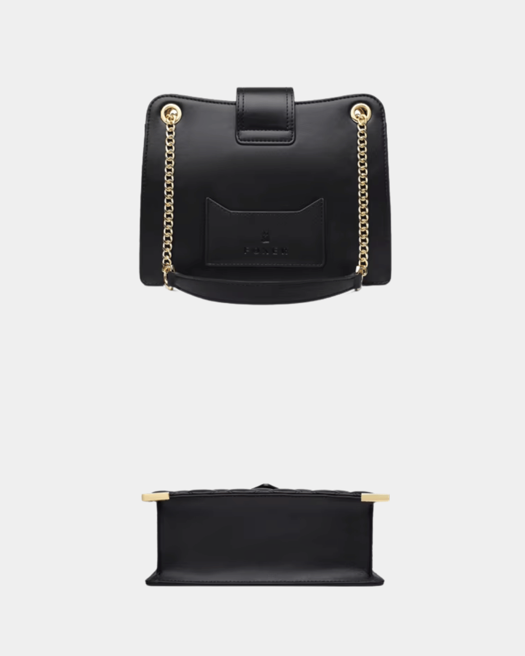 Bolsa Foxer clássica em couro