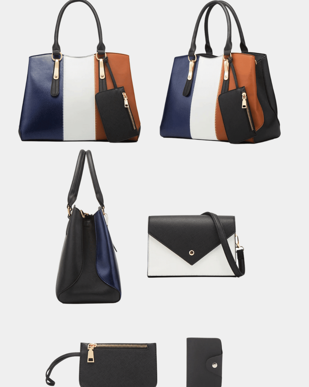 Kit de bolsa de couro Adria Premium