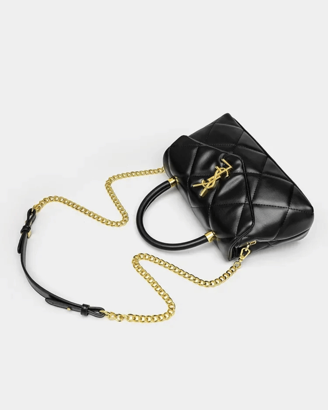 Bolsa Luana em couro genuíno