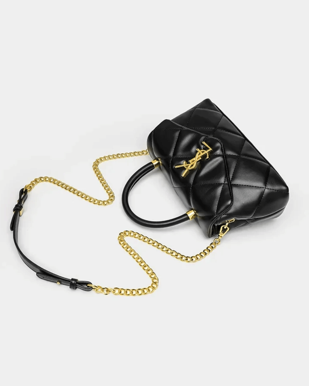 Bolsa Luana em couro genuíno
