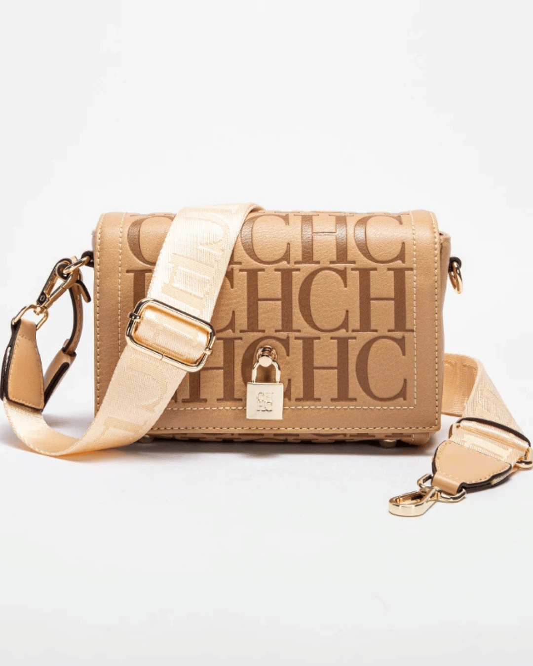Bolsa tiracolo clássica em couro