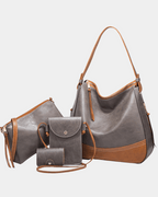 Kit de bolsa de couro premium de luxo