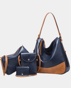 Kit de bolsa de couro premium de luxo