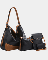 Kit de bolsa de couro premium de luxo
