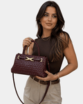 Bolsa Feminina Verona Trançada Premium