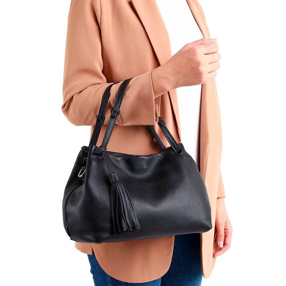 Bolsa de couro Americana
