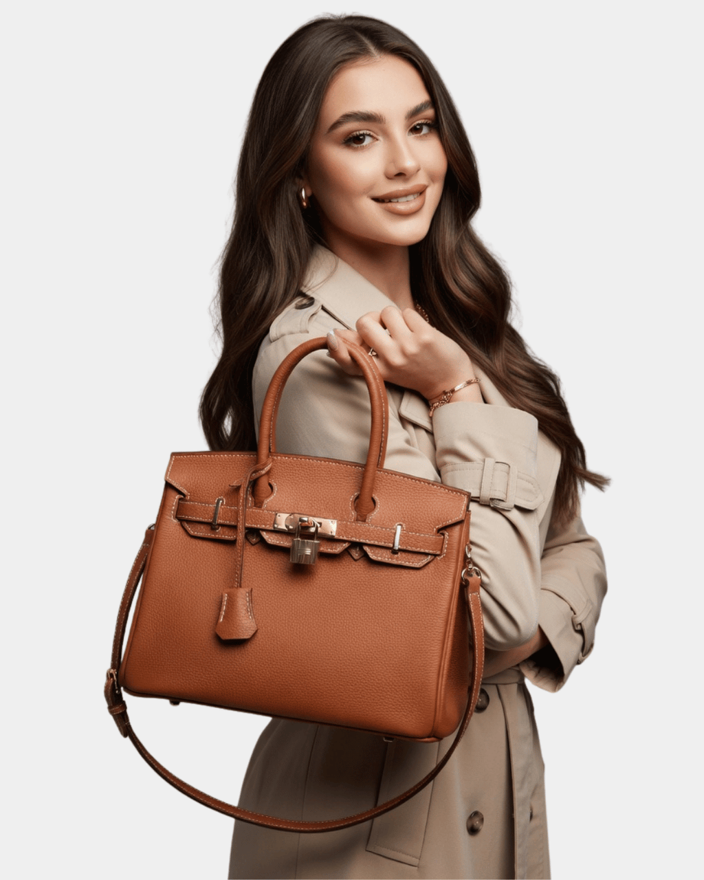 Bolsa Premium Birkin Essence Couro