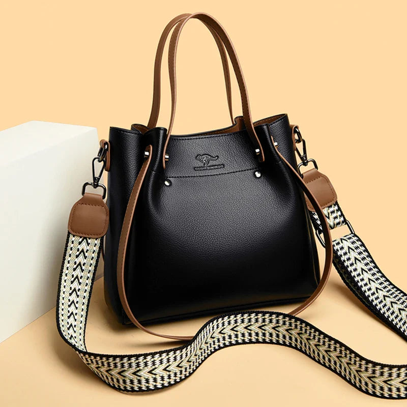 Bolsa de couro luxo design