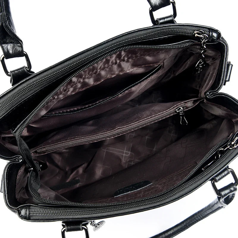 Bolsa Tote de Couro Andreza - Lançamento 2026