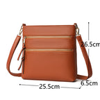 Bolsa Ipanema com zíper duplo