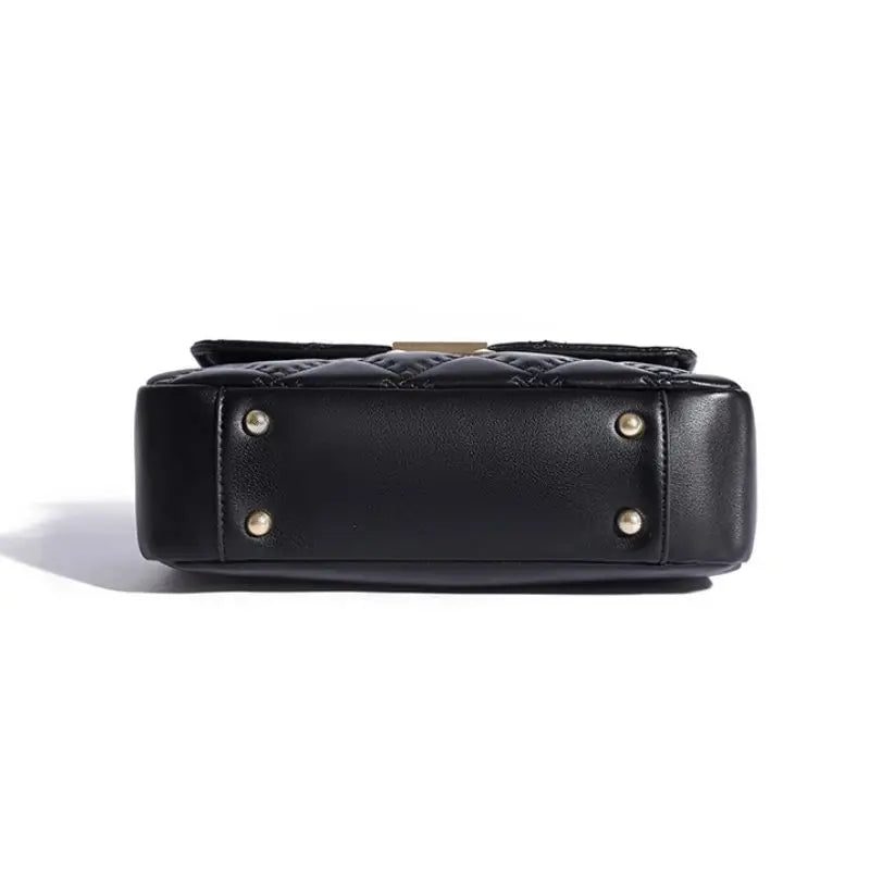 Bolsa Ana Lucia em couro acolchoado