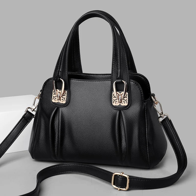 Bolsa tote de couro Ladi